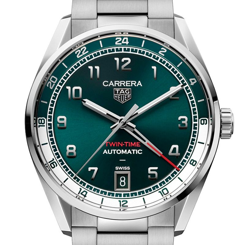 TAG HEUER CARRERA DATE TWIN TIME タグ・ホイヤー カレラ デイト ツインタイム WDA2114.BA0043