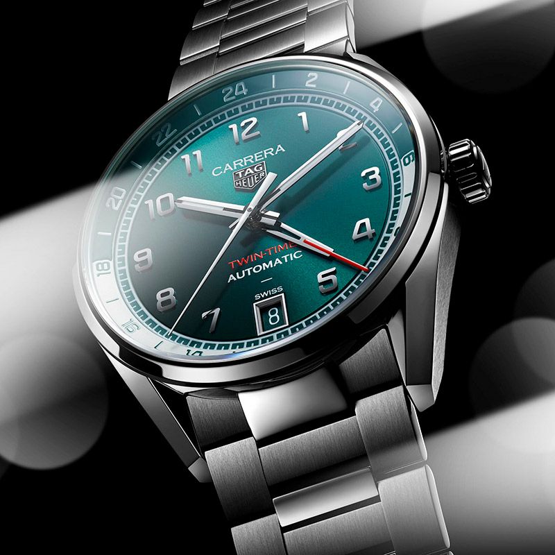TAG HEUER CARRERA DATE TWIN TIME タグ・ホイヤー カレラ デイト ツインタイム WDA2114.BA0043