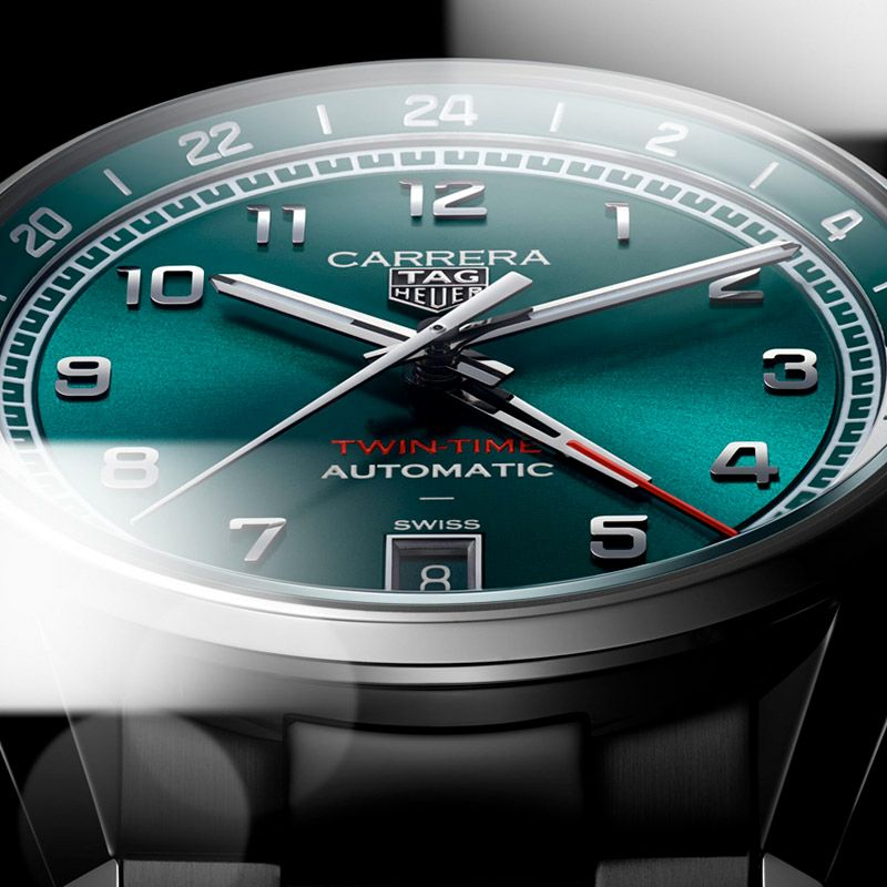 TAG HEUER CARRERA DATE TWIN TIME タグ・ホイヤー カレラ デイト ツインタイム WDA2114.BA0043