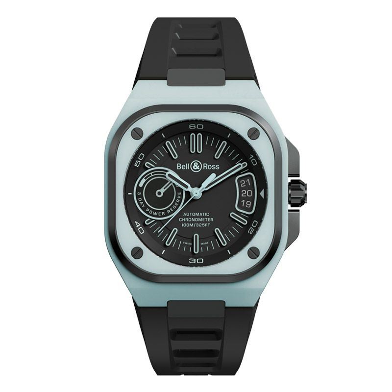 Bell ＆ Ross BR-X5 BLUE LUM ベル＆ロス BR-X5 ブルー ラム BRX5R-BLUM-TC/SRB