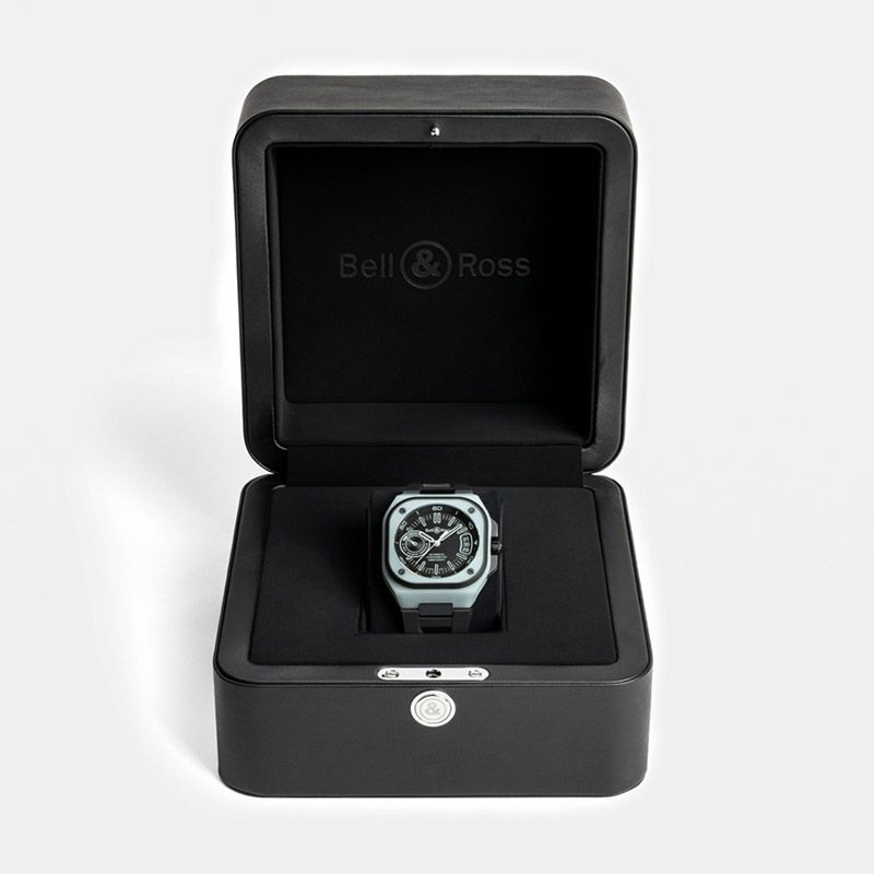 Bell ＆ Ross BR-X5 BLUE LUM ベル＆ロス BR-X5 ブルー ラム BRX5R-BLUM-TC/SRB