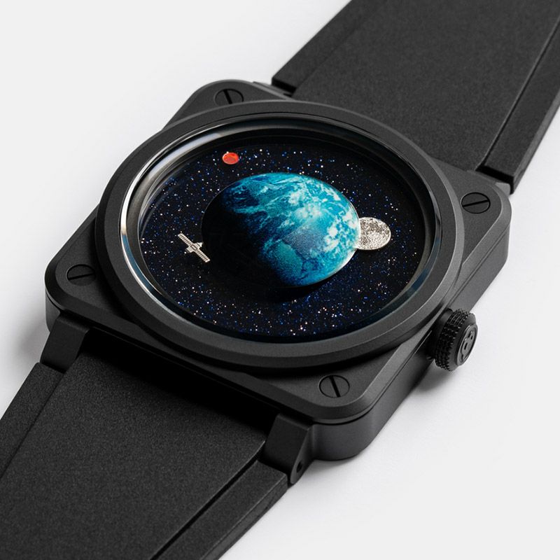 Bell ＆ Ross BR-03 ASTRO ベル＆ロス BR-03 アストロ BR03A-EMM-CE/SRB