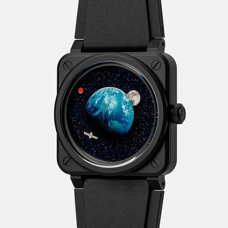 Bell ＆ Ross BR-03 ASTRO ベル＆ロス BR-03 アストロ BR03A-EMM-CE/SRB