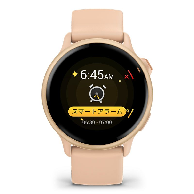GARMIN vivoactive 6 Pink Dawn / Pink Dawn Metallic ガーミン ヴィヴォアクティブ 6 ピンクドーン / ピンクドーン メタリック 010-02985-33