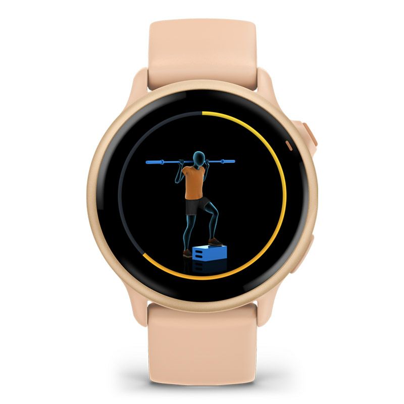 GARMIN vivoactive 6 Pink Dawn / Pink Dawn Metallic ガーミン ヴィヴォアクティブ 6 ピンクドーン / ピンクドーン メタリック 010-02985-33