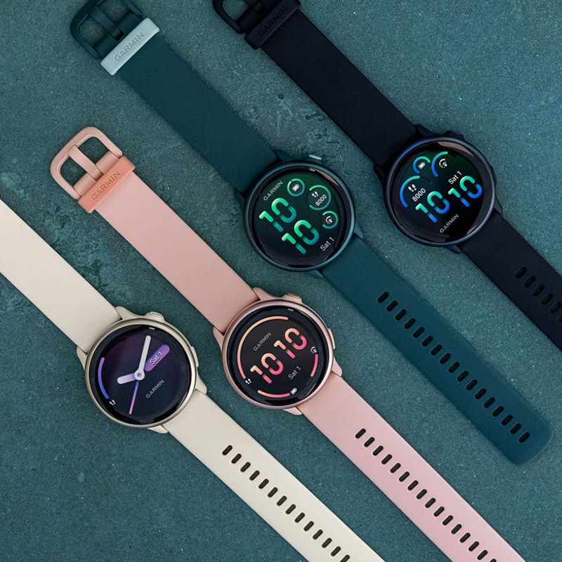GARMIN vivoactive 6 Pink Dawn / Pink Dawn Metallic ガーミン ヴィヴォアクティブ 6 ピンクドーン / ピンクドーン メタリック 010-02985-33