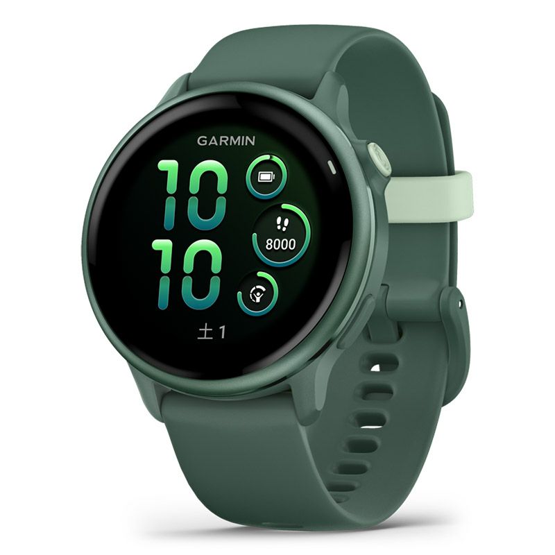 GARMIN vivoactive 6 Jasper Green / Jasper Green Metallic ガーミン ヴィヴォアクティブ 6 ジャスパーグリーン / ジャスパーグリーン メタリック 010-02985-32