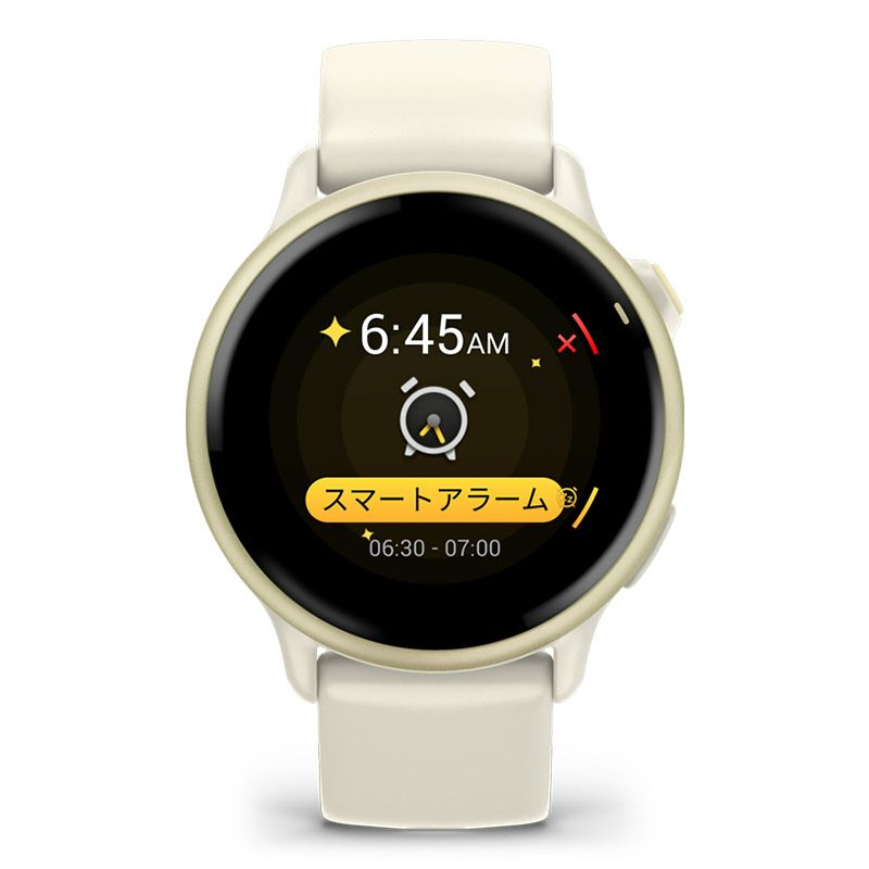 GARMIN vivoactive 6 Bone / Lunar Gold ガーミン ヴィヴォアクティブ 6 ボーン / ルナゴールド 010-02985-31