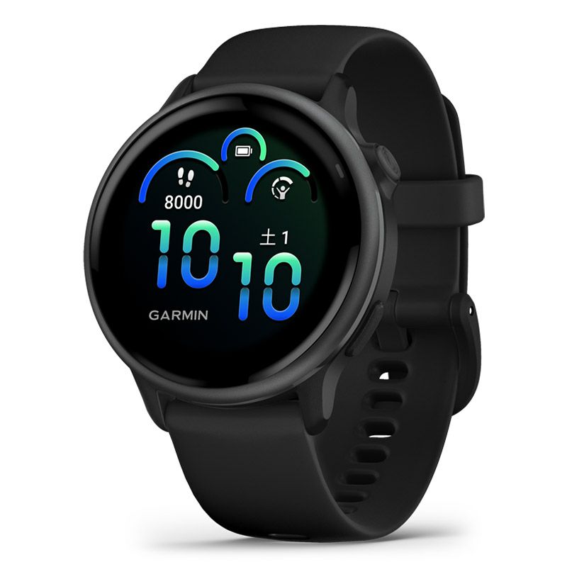 GARMIN vivoactive 6 Black / Slate ガーミン ヴィヴォアクティブ 6 ブラック / スレート 010-02985-30