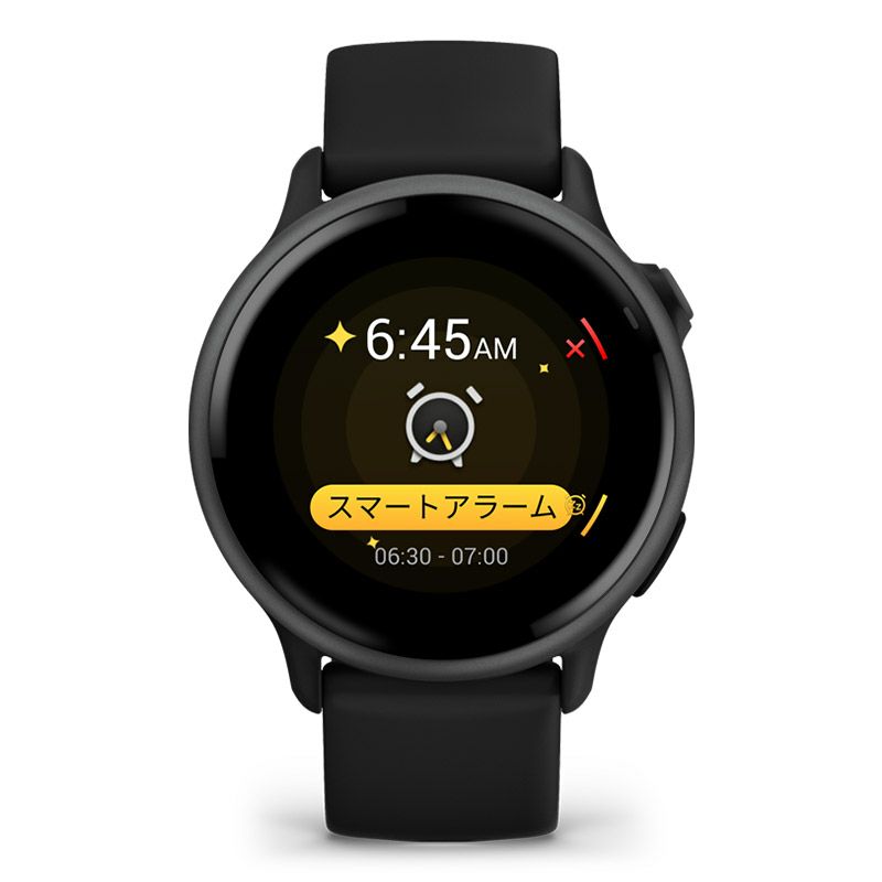GARMIN vivoactive 6 Black / Slate ガーミン ヴィヴォアクティブ 6 ブラック / スレート 010-02985-30