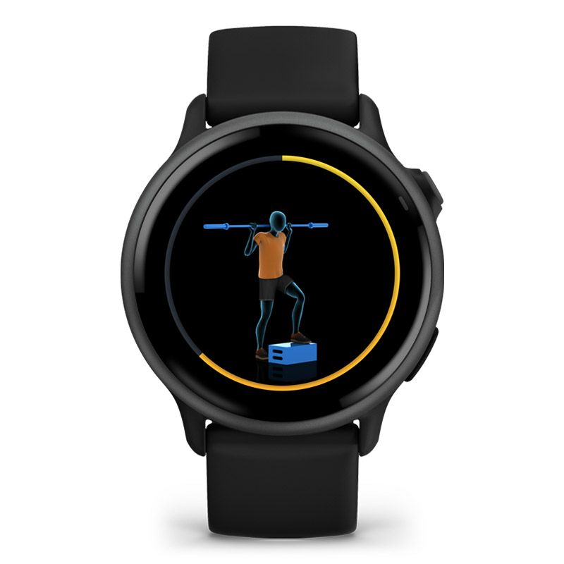 GARMIN vivoactive 6 Black / Slate ガーミン ヴィヴォアクティブ 6 ブラック / スレート 010-02985-30