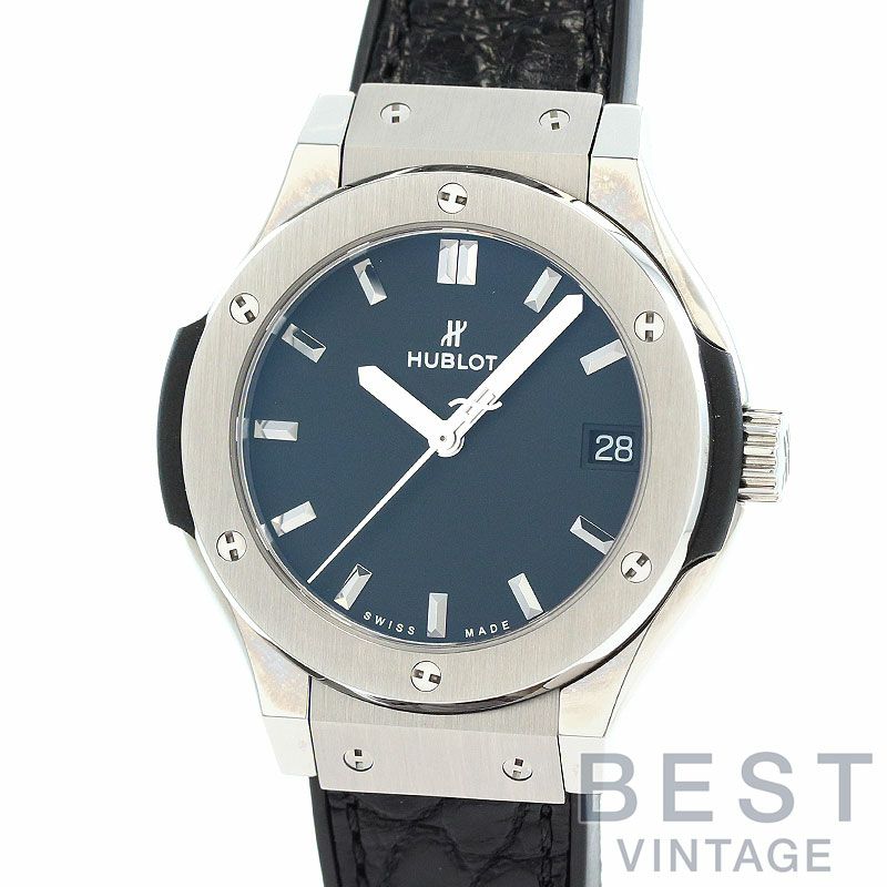 【中古】HUBLOT CLASSIC FUSION TITANIUM ウブロ クラシック フュージョン チタニウム 581.NX.1171.LR