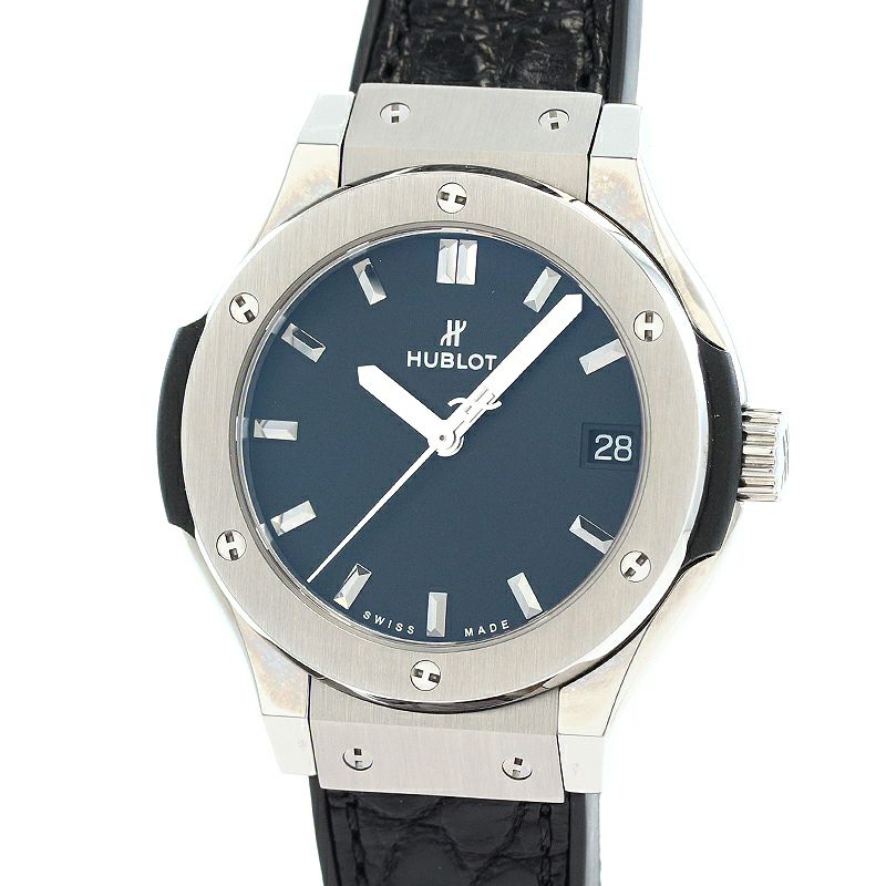 【中古】HUBLOT CLASSIC FUSION TITANIUM ウブロ クラシック フュージョン チタニウム 581.NX.1171.LR