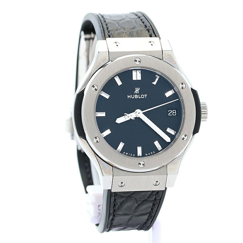 【中古】HUBLOT CLASSIC FUSION TITANIUM ウブロ クラシック フュージョン チタニウム 581.NX.1171.LR
