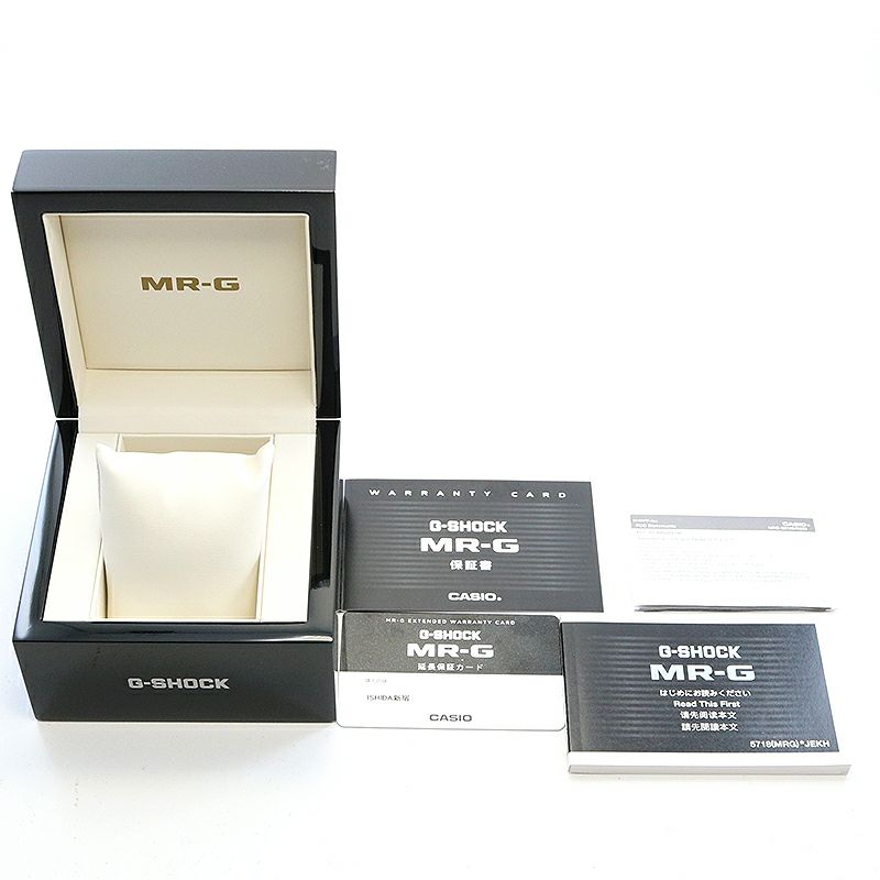 【中古】CASIO MRG-B2100 SERIES KIGUMI WOODWORK カシオ MRG-B2100 シリーズ 木組 MRG-B2100B-1AJR