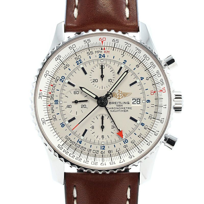 【中古】BREITLING NAVITIMER WORLD ブライトリング ナビタイマー ワールド A2432212/G571/443X/A20BA.1