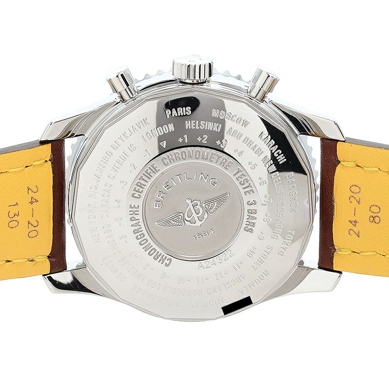 【中古】BREITLING <br>NAVITIMER WORLD <br>ブライトリング <br>ナビタイマー ワールド <br>A2432212/G571/443X/A20BA.1