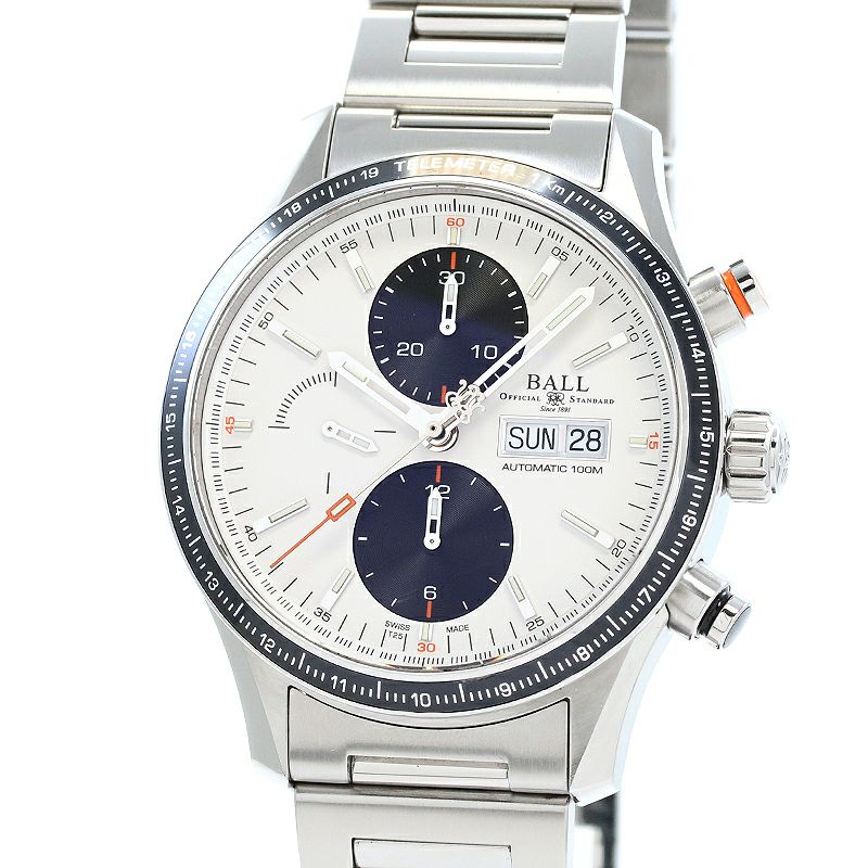 【中古】BALL WATCH FIREMAN STORM CHASER PRO ボールウォッチ ストークマン ストームチェイサー プロ CM3090C-S1J-WH