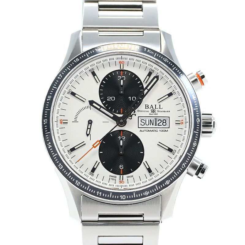 【中古】BALL WATCH FIREMAN STORM CHASER PRO ボールウォッチ ストークマン ストームチェイサー プロ CM3090C-S1J-WH
