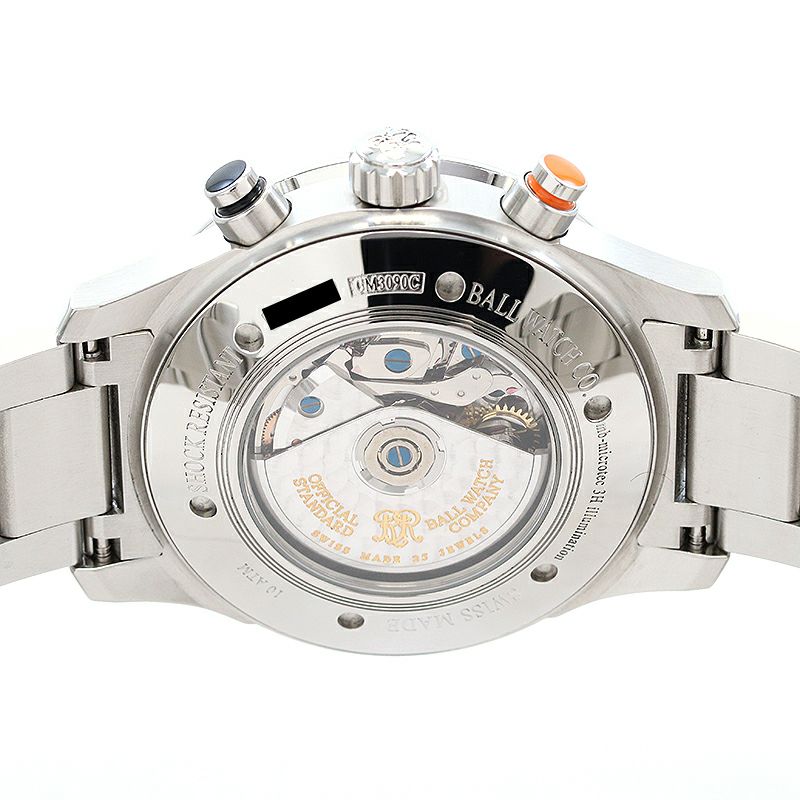 【中古】BALL WATCH FIREMAN STORM CHASER PRO ボールウォッチ ストークマン ストームチェイサー プロ CM3090C-S1J-WH