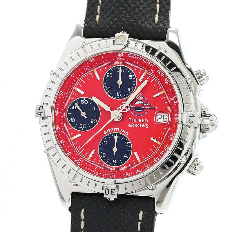 【中古】BREITLING CHRONOMAT THE RED ARROWS LIMITED EDITION ブライトリング クロノマット レッドアローズ リミテッドエディション A13050.1 (A136KRA)