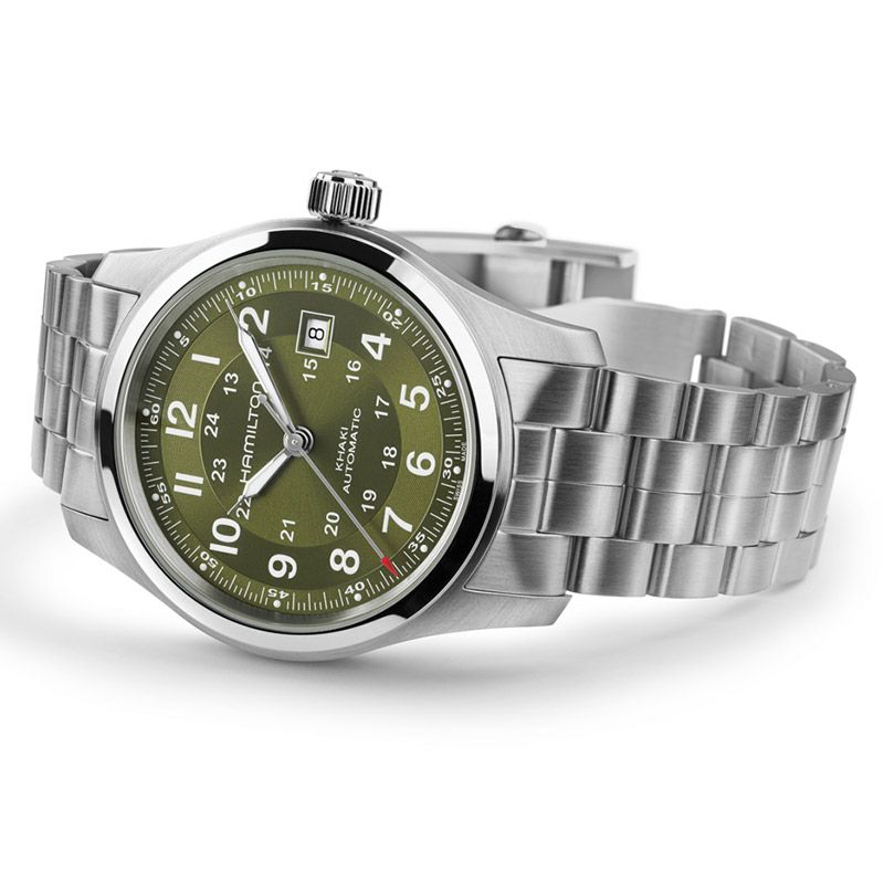 【10％OFF】 AUTO FIELD KHAKI HAMILTON 42mm フィールド カーキ ハミルトン 時計