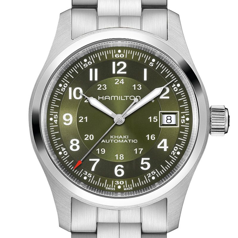 カーキフィールドオート38mm ハミルトン純正 カーキ フィールド Auto 38 mm | Hamilton Watch - H70455160