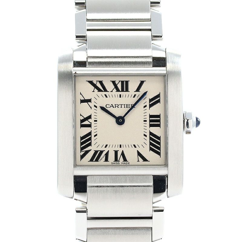 【中古】CARTIER TANK FRANCAISE MEDIUM MODEL カルティエ タンク フランセーズ MM WSTA0005