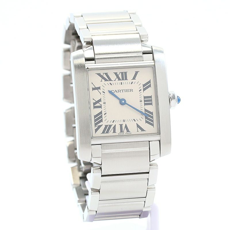 【中古】CARTIER TANK FRANCAISE MEDIUM MODEL カルティエ タンク フランセーズ MM WSTA0005