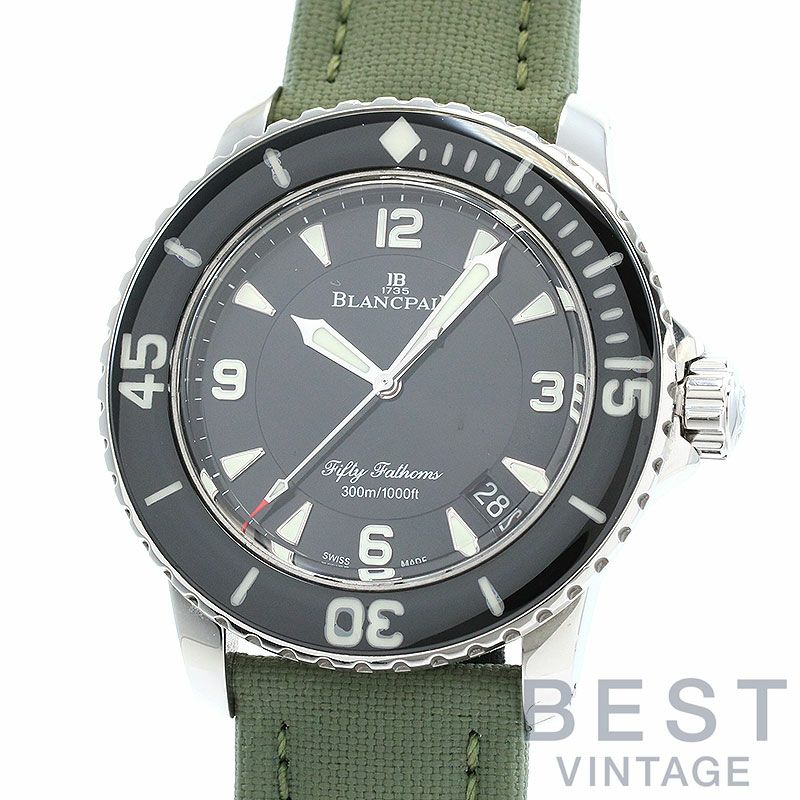 中古】BLANCPAIN FIFTY FATHOMS AUTOMATIQUE ブランパン 中古】BLANCPAIN FIFTY FATHOMS AUTOMATIQUE ブランパン