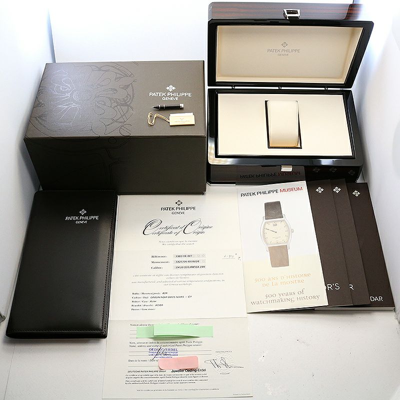 【中古】PATEK PHILIPPE ANNUAL CALENDAR CHRONOGRAPH パテック・フィリップ アニュアルカレンダー クロノグラフ 5960/1A-001