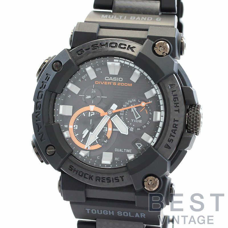 【中古】CASIO <br>MASTER OF G - SEA FROGMAN <br>カシオ <br>Gショック マスター・オブ・G - SEA フロッグマン <br>GWF-A1000XC-1AJF