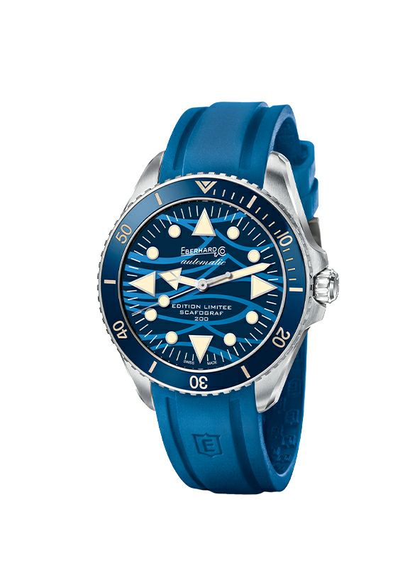 EBERHARD SCAFOGRAF 200 LIMITED EDITION ONDE BLEUE エベラール スカフォグラフ200 リミテッドエディション オンドゥ・ブルー 41046.CU