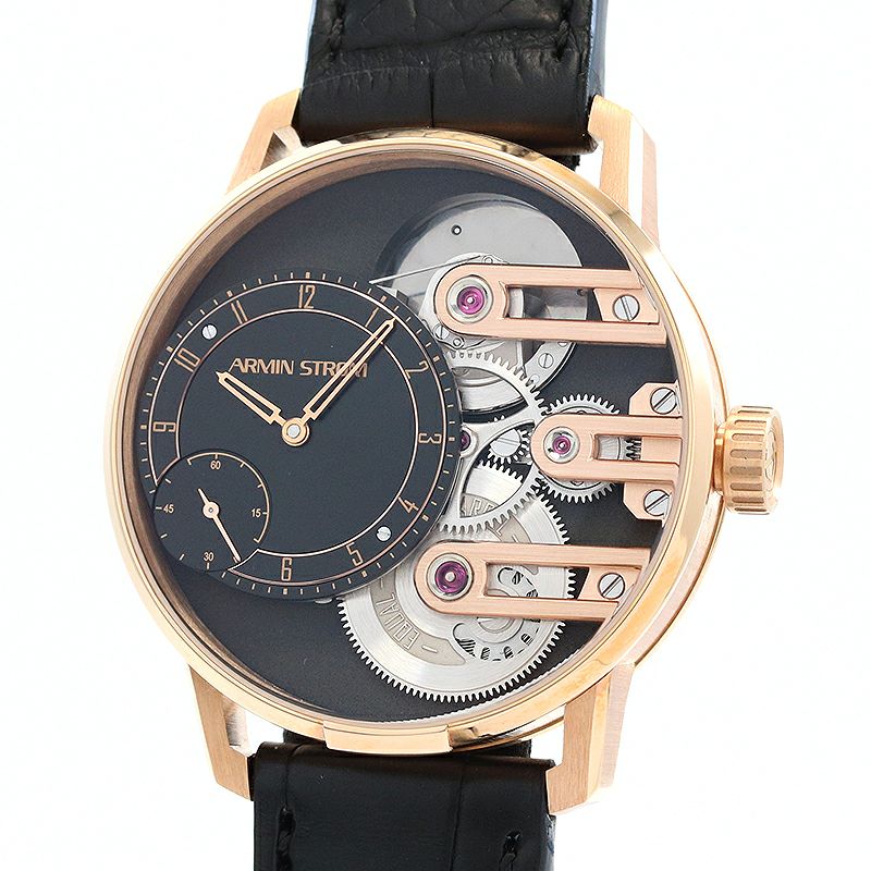 【中古】ARMIN STROM <br>GRAVITY EQUAL FORCE MANUFACTURE EDITION <br>アーミン・シュトローム <br>グラヴィティ イークォル フォース マニュファクチュールエディション <br>RG19-GEF.85