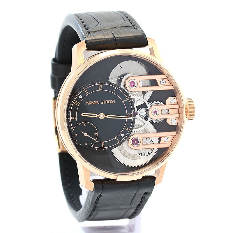 【中古】ARMIN STROM <br>GRAVITY EQUAL FORCE MANUFACTURE EDITION <br>アーミン・シュトローム <br>グラヴィティ イークォル フォース マニュファクチュールエディション <br>RG19-GEF.85