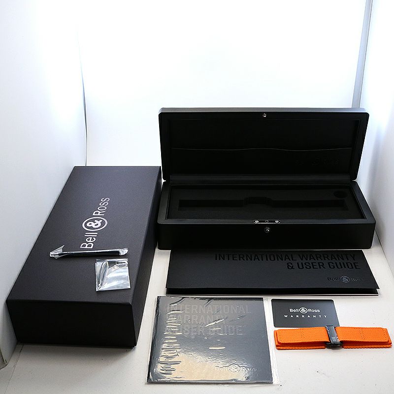 【中古】BELL & ROSS BR-03 HORIZON ベル&ロス BR-03 ホライゾン BR03A-HRZ-CE/SRB