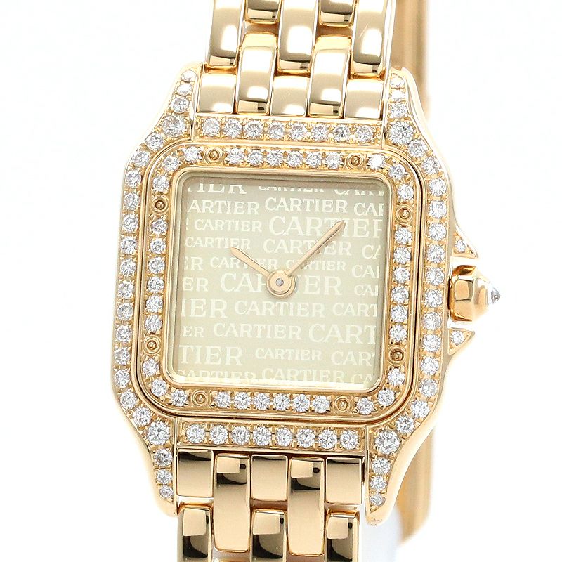 【中古】CARTIER PANTHERE CLASSIQUE ET FIGARO SMALL MODEL カルティエ パンテール クラシック＆フィガロ SM WF3254B9