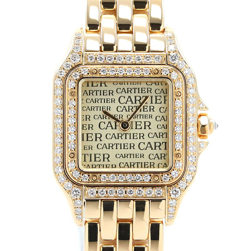 【中古】CARTIER PANTHERE CLASSIQUE ET FIGARO SMALL MODEL カルティエ パンテール クラシック＆フィガロ SM WF3254B9