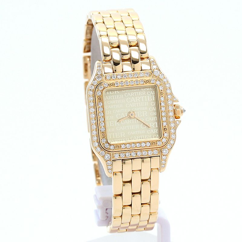 【中古】CARTIER PANTHERE CLASSIQUE ET FIGARO SMALL MODEL カルティエ パンテール クラシック＆フィガロ SM WF3254B9