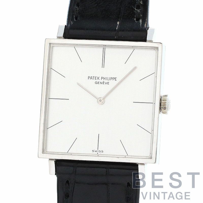 【中古】PATEK PHILIPPE <br>VINTAGE SQUARE WATCH <br>パテック・フィリップ <br>ヴィンテージ スクエア ウォッチ <br>3503G