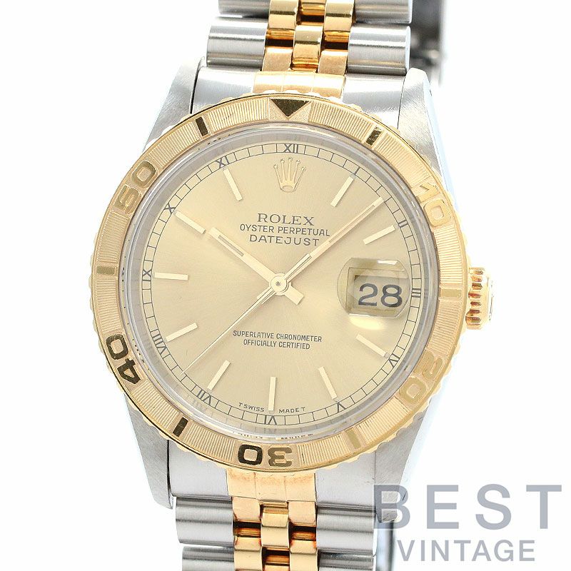 中古】ROLEX OYSTER PERPETUAL DATEJUST TURN-O-GRAPH