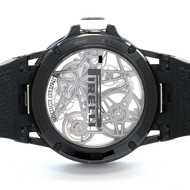 【中古】ROGER DUBUIS EXCALIBUR SPIDER PIRELLI AUTOMATIC SKELETON ロジェ・デュブイ エクスカリバー スパイダー ピレリ オートマティック スケルトン DBEX0705