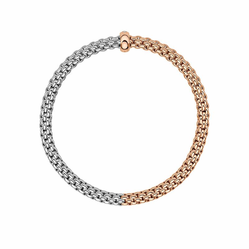 FOPE SOLO COLLECTION  FLEX'IT フォッペ ソロ コレクション フレグジット ブレスレット M 01M06B2_BB_1_XRX_00M