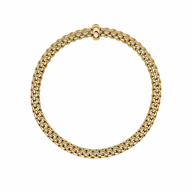 FOPE PRIMA COLLECTION  FLEX'IT フォッペ プリマ コレクション フレグジット ブレスレット M 01M08BX_BN_G_XGX_00M