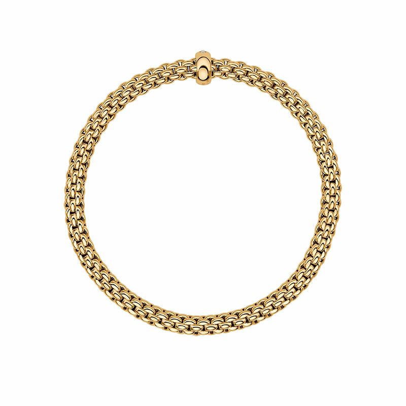 FOPE SOLO COLLECTION  FLEX'IT フォッペ ソロ コレクション フレグジット ブレスレット M 01M06BX_BB_G_XGX_00M