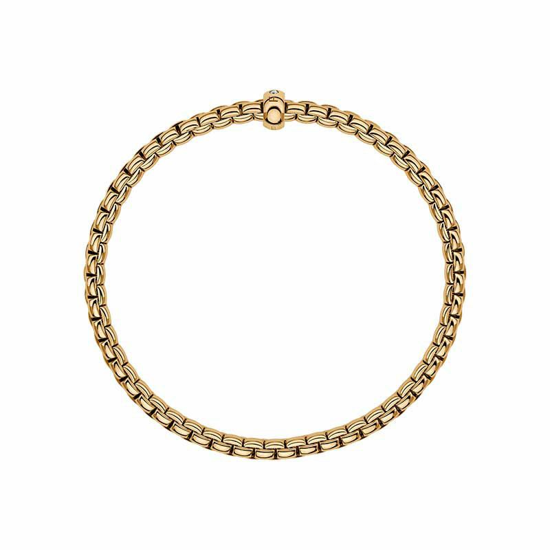 FOPE EKA COLLECTION  FLEX'IT フォッペ エカ コレクション フレグジット ブレスレット M 01M01BX_BB_G_XGX_00M