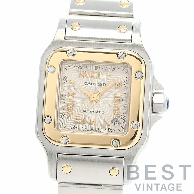 【中古】CARTIER SANTOS GALBEE SMALL MODEL 20TH ANNIVERSARY EDITION カルティエ サントスガルベ SM 20周年記念モデル W20045C4