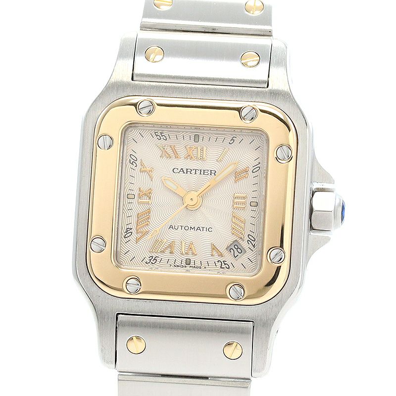 【中古】CARTIER SANTOS GALBEE SMALL MODEL 20TH ANNIVERSARY EDITION カルティエ サントスガルベ SM 20周年記念モデル W20045C4