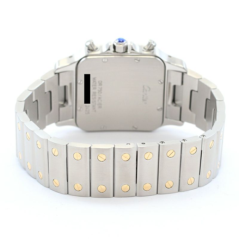 中古】CARTIER SANTOS GALBEE LARGE MODEL CHRONO REFLEX カルティエ