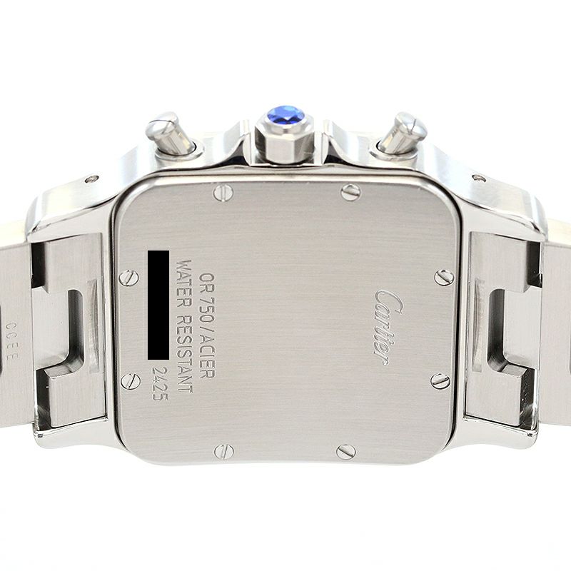 中古】CARTIER SANTOS GALBEE LARGE MODEL CHRONO REFLEX カルティエ